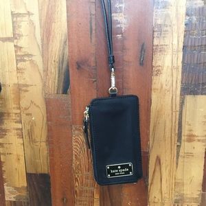 Kate Spade Black Lanyard